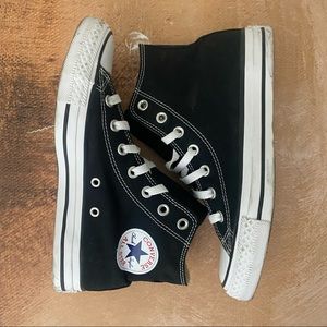 Converse Black High Top Sneakers